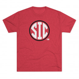 Sic 'EM SEC T-Shirt | Unisex Tri-Blend Crew Tee