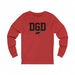 DGD Long Sleeve T-Shirt | Unisex Jersey Long Sleeve Tee